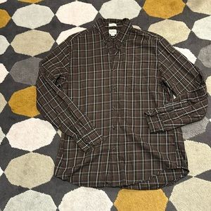 J. Crew brushed twill button up shirt